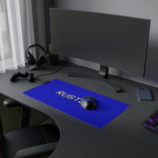 LED "RUSTER" VHS Gaming Mouse Pad